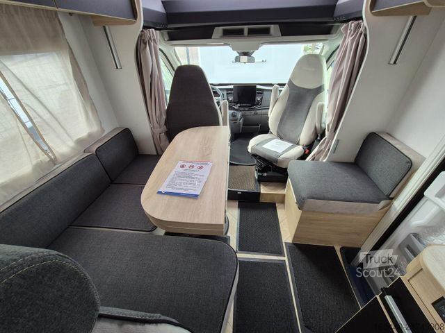 Pusiau integruotas kemperis CHAUSSON 627 Titanium Line Arctic/Hubbett/5 Gurtplätze