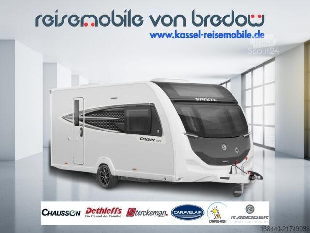 Caravan SPRITE Cruzer 530 SR Einzelbetten/Heckbad/ATC