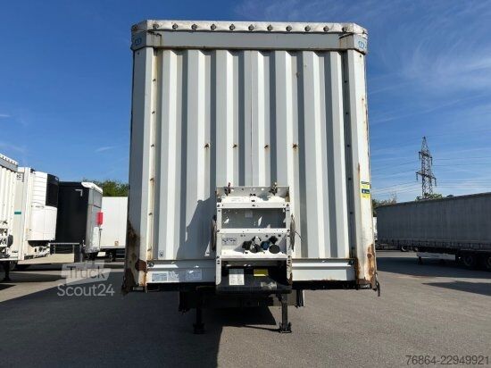 Otvorena poluprikolica sa ceradom KRONE SD TAUTLINER, EDSCHA-VERDECK,  BPW-ACHSEN,