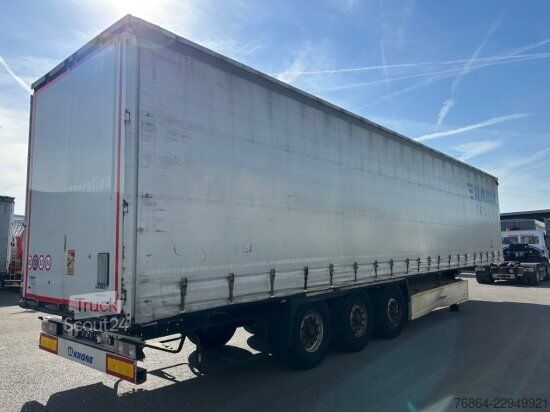 Otvorena poluprikolica sa ceradom KRONE SD TAUTLINER, EDSCHA-VERDECK,  BPW-ACHSEN,