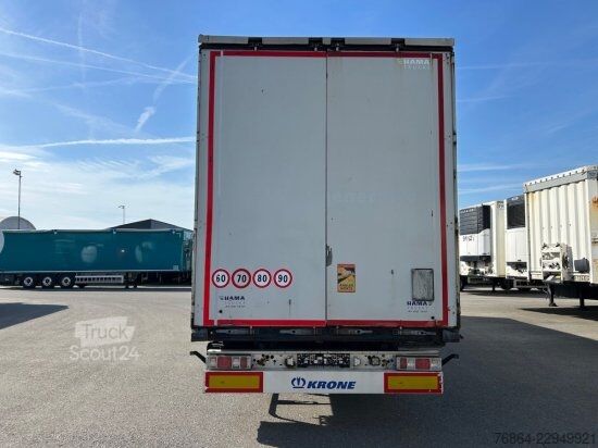 Otvorena poluprikolica sa ceradom KRONE SD TAUTLINER, EDSCHA-VERDECK,  BPW-ACHSEN,