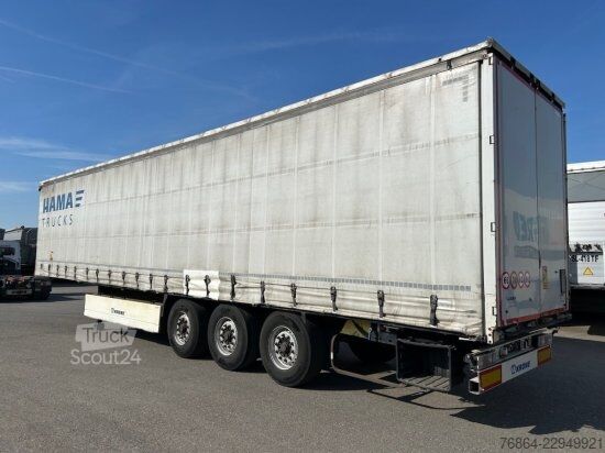 Otvorena poluprikolica sa ceradom KRONE SD TAUTLINER, EDSCHA-VERDECK,  BPW-ACHSEN,