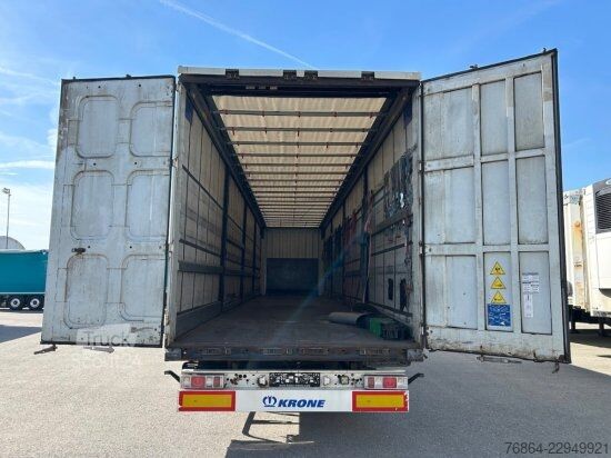 Otvorena poluprikolica sa ceradom KRONE SD TAUTLINER, EDSCHA-VERDECK,  BPW-ACHSEN,
