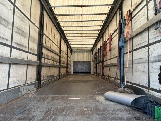 Otvorena poluprikolica sa ceradom KRONE SD TAUTLINER, EDSCHA-VERDECK,  BPW-ACHSEN,