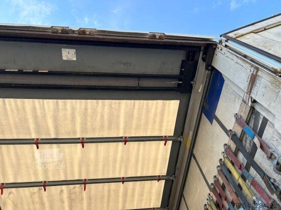 Otvorena poluprikolica sa ceradom KRONE SD TAUTLINER, EDSCHA-VERDECK,  BPW-ACHSEN,