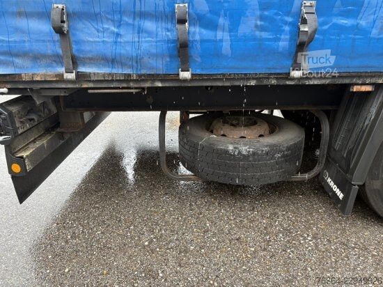 Otvorena poluprikolica sa ceradom KRONE SD 24 TAUTLINER, BPW-ACHSEN, LIFTACHSE, EDSCHA-VERDECK,