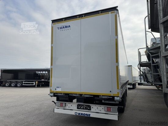 Otvorena poluprikolica sa ceradom KRONE PROFI LINER, LIFTACHSE,