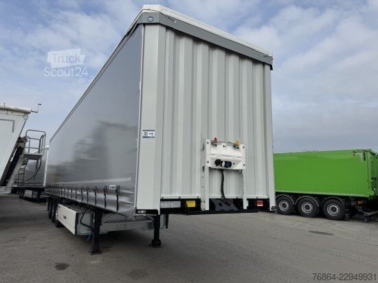 Otvorena poluprikolica sa ceradom KRONE PROFI LINER, LIFTACHSE,