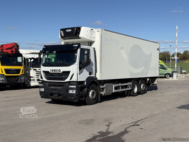 Iveco 260S40 6x2*4 ізотермічний фургон з холодильним агрегатом Carrier Iveco 260S40 6x2*4 Carrier 1050
