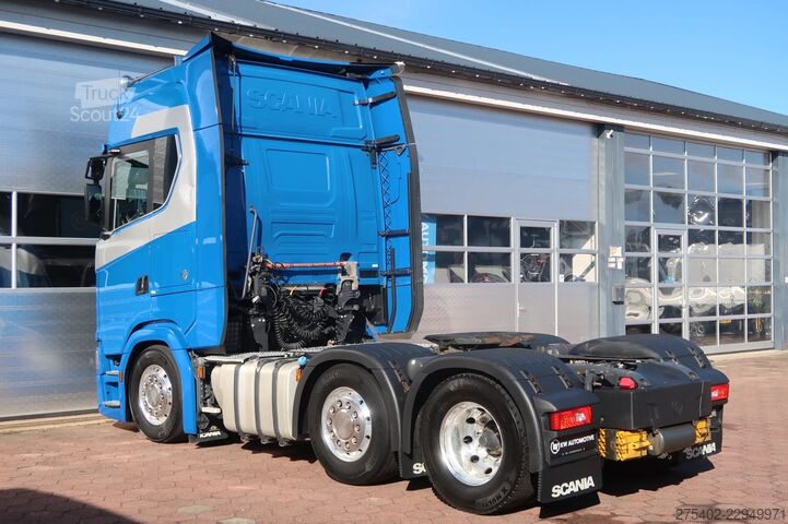 MTS standard Scania S650 V8 NGS 6X2-4/ FULL AIR/ RETARDER/ LEDER/ A...