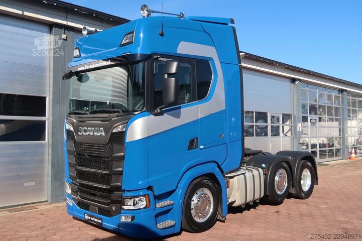 MTS standard Scania S650 V8 NGS 6X2-4/ FULL AIR/ RETARDER/ LEDER/ A...