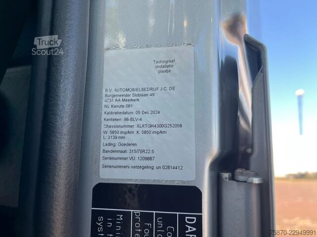 Standard-SZM DAF XF 530 FTG MANUAL