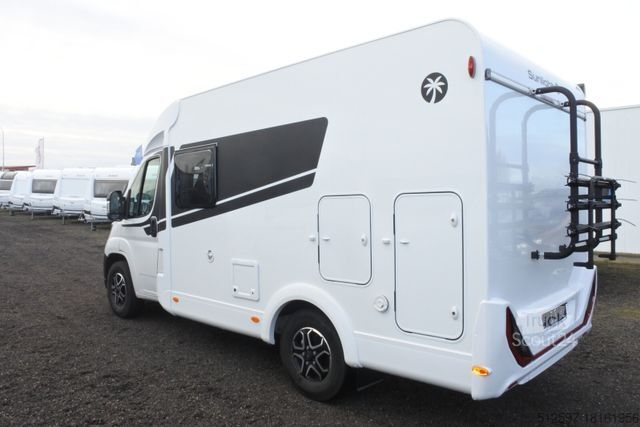 Polointegrovaný karavan SUNLIGHT V 60 Autom., Markise,  3 fach Fahhradträger