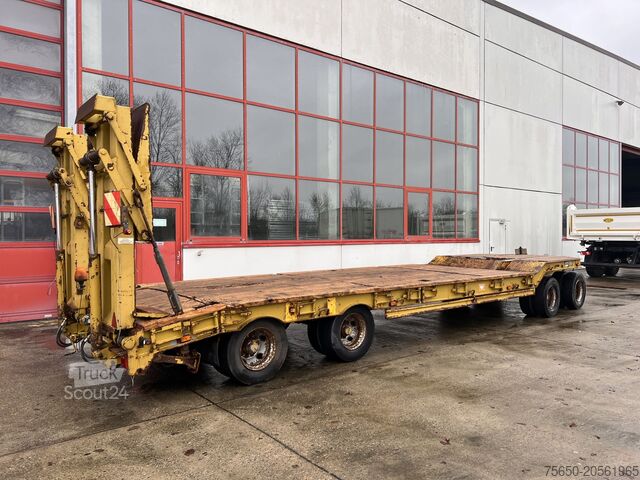 Remorque porte-engins surbaissée Müller Mitteltal T4 PROFI 40,0  4 Achs Tiefladeranhänger