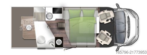 Félintegrált lakóautó Forster T 699 LF 140 PS * Automatik * 3,5 t