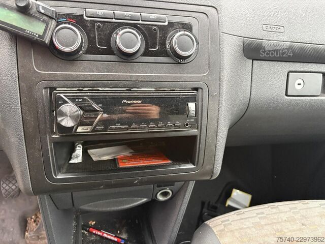 Panelvan VW CADDY 1,6L + MANUAL + DEFECTE INJECTOREN