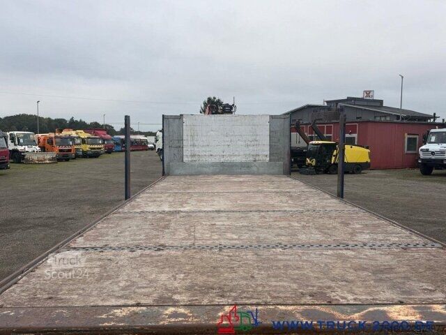 Brandalı açık römork Fliegl ZPS180 Baustoffanhänger SAF Achsen + aus 1. Hand