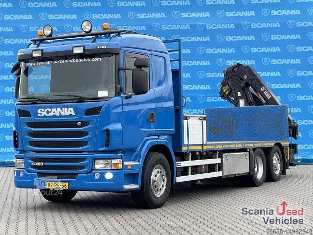 Scania G 420 LB6x2*4HNA 9T 6320x2540 HIAB 211 EP 4 AIRCO