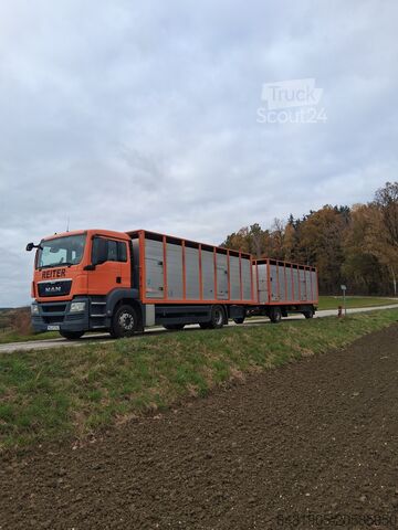 Camion transportator de bovine MAN TGS 18.360