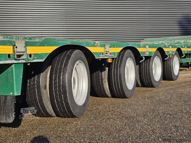 Lav læsser Nooteboom OSD-50-04V / 4 AXLE / EXTENDABLE / 80 cm