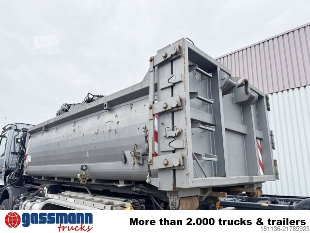 Contentor roll-off  Abrollcontainer mit Kran Jonsered 1300RST96, Funk