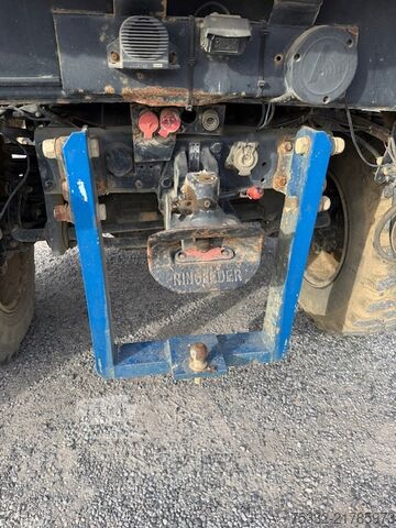 Jeřáb na nákladním automobilu Unimog U 1000 427/10 Kran Hiab 090 KM: 8.600