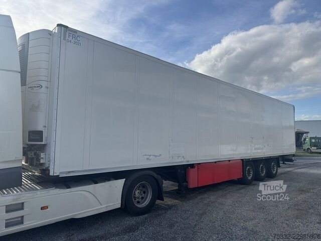 Frigorifik yarı römork Schmitz Cargobull 3 achs Tiefkühl Doppelst.Carrier 1350 Po