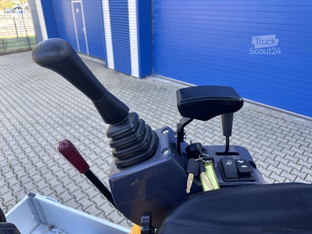 Minibager + sklápač + vibračná doska + dusadlo Berger Kraus BK1350JSR Komplettpaket *KUBOTA*