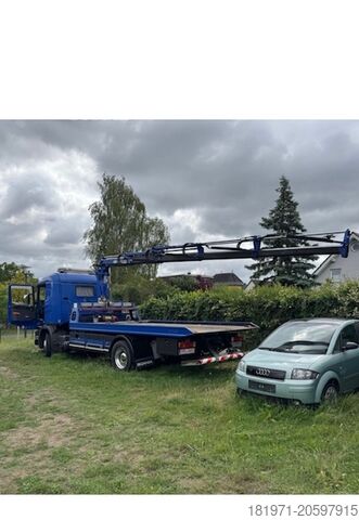 Dépanneuse avec grue et plateau coulissant Scania 260 94G