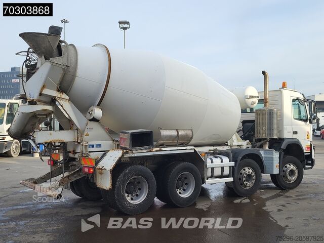 Mixer Volvo FMX 410 8X4 9m3 Liebherr mixer Steelsuspension ...
