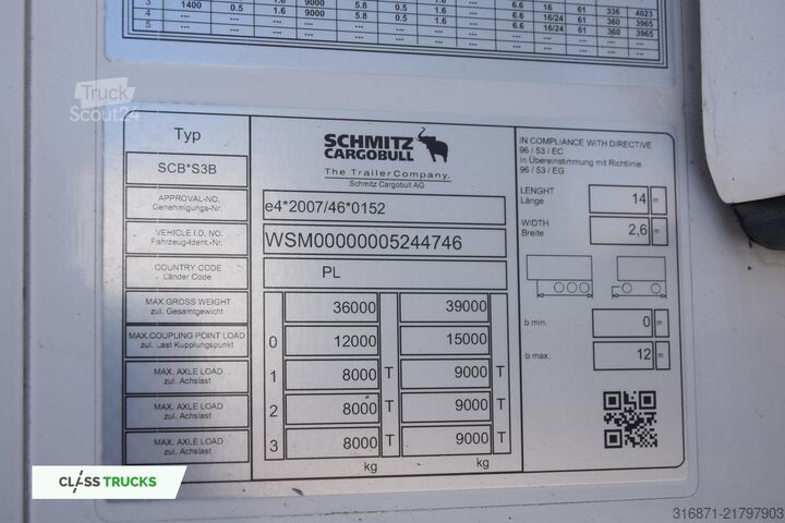 Rashladna poluprikolica SCHMITZ CARGOBULL SKO FP 60 ThermoKing SLXi 300