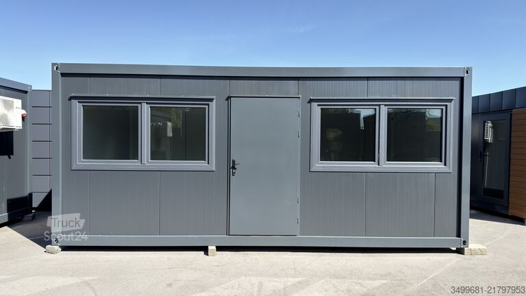 Contenedor de oficina Villex Container GmbH Big Cube Long Doppio Nero 1.0