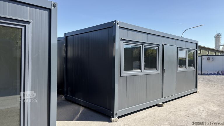 Contenedor de oficina Villex Container GmbH Big Cube Long Doppio Nero 1.0