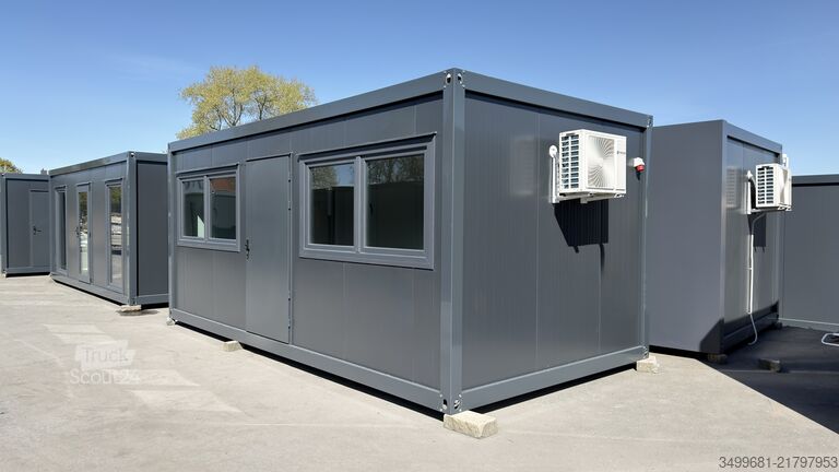 Contenedor de oficina Villex Container GmbH Big Cube Long Doppio Nero 1.0