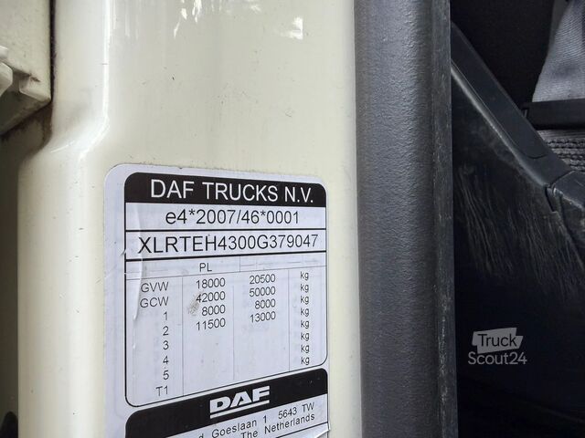 DAF XF 480 SSC Super Space ACC 2x depo Smarttacho 2 DAF XF 480 SSC Super Space ACC 2x tank Smarttacho 2