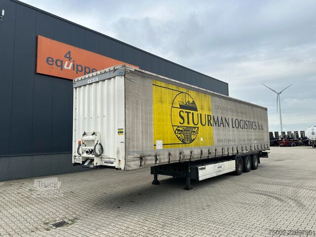 Krone 280 cm iç yükseklik / kaldırma aksı / palet kutusu / BPW + kampana frenler / Hollanda plakalı  Krone 280cm inside height / liftaxle / palletbox / BP...