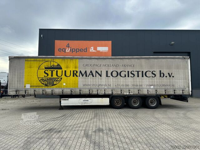 Krone 280 cm iç yükseklik / kaldırma aksı / palet kutusu / BPW + kampana frenler / Hollanda plakalı  Krone 280cm inside height / liftaxle / palletbox / BP...