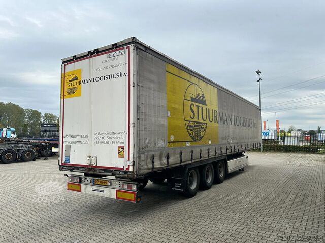 Krone 280 cm iç yükseklik / kaldırma aksı / palet kutusu / BPW + kampana frenler / Hollanda plakalı  Krone 280cm inside height / liftaxle / palletbox / BP...