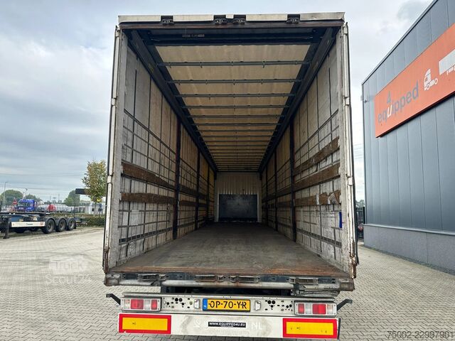 Krone 280 cm iç yükseklik / kaldırma aksı / palet kutusu / BPW + kampana frenler / Hollanda plakalı  Krone 280cm inside height / liftaxle / palletbox / BP...