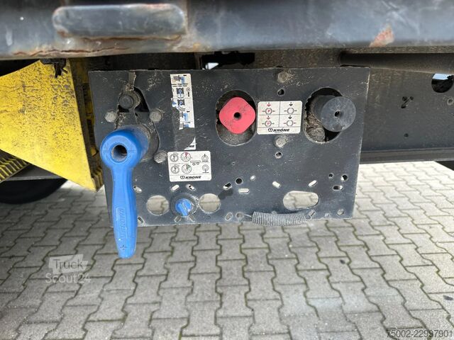 Krone 280 cm iç yükseklik / kaldırma aksı / palet kutusu / BPW + kampana frenler / Hollanda plakalı  Krone 280cm inside height / liftaxle / palletbox / BP...