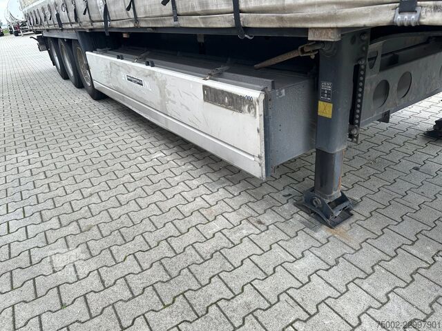 Krone 280 cm iç yükseklik / kaldırma aksı / palet kutusu / BPW + kampana frenler / Hollanda plakalı  Krone 280cm inside height / liftaxle / palletbox / BP...