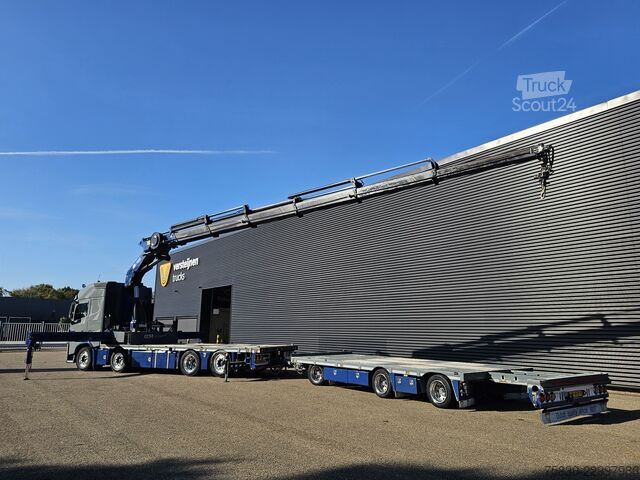  Volvo FH 500 8x2 / HMF 70 tm CRANE + JUMBO TRAILER