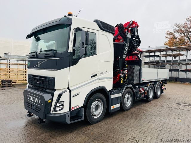 Schwerlast LKW/SZM VOLVO FH 500 8x4 Kran F710 RA2.27 Jib & Winde Sofort