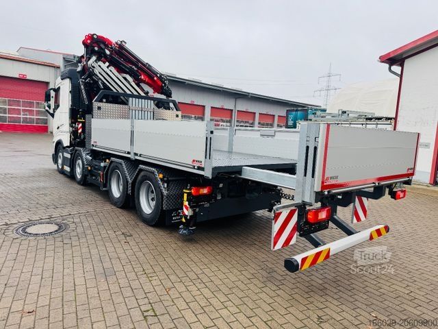 Autokran VOLVO FH 500 8x4 Kran F710 RA2.27 Jib & Winde Sofort