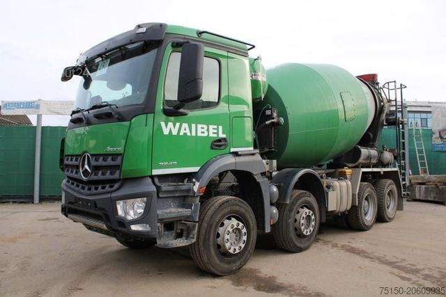 Concrete mixer truck MERCEDES-BENZ 3243 8x4 BB - Remmel 9m³ - AP Achsen - Nr.: 480