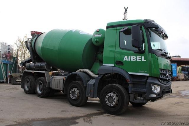 Concrete mixer truck MERCEDES-BENZ 3243 8x4 BB - Remmel 9m³ - AP Achsen - Nr.: 480