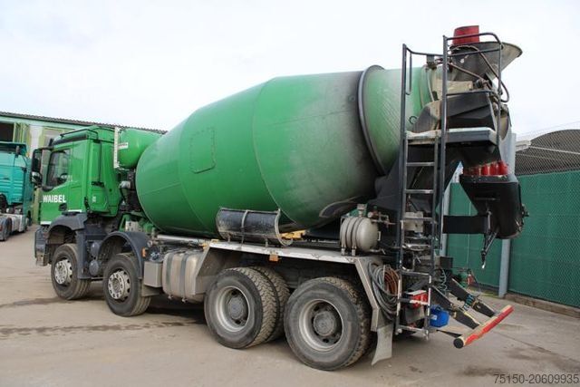Concrete mixer truck MERCEDES-BENZ 3243 8x4 BB - Remmel 9m³ - AP Achsen - Nr.: 480