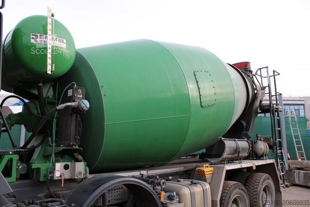 Concrete mixer truck MERCEDES-BENZ 3243 8x4 BB - Remmel 9m³ - AP Achsen - Nr.: 480