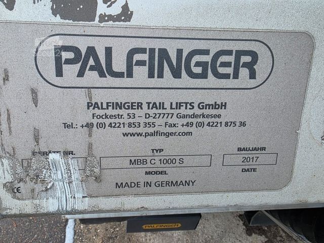 Tentinė furgonė IVECO 80-220 Eurocargo, Gardine, ladebordwand