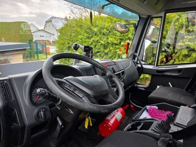 Tentinė furgonė IVECO 80-220 Eurocargo, Gardine, ladebordwand